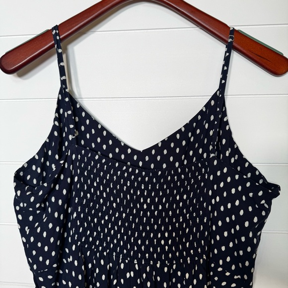 LAST CALL FINAL PRICE GREAT DEAL GAP Polka Dot adjust straps smocked back  XL - Picture 2 of 5